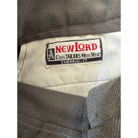 Vintage Gray New Lord Wide Leg Trousers | One Size - Picture 7 of 9